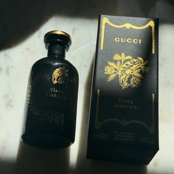 Gucci Ylang Ambre Perfume in Black and Gold - Picture 3 of 5